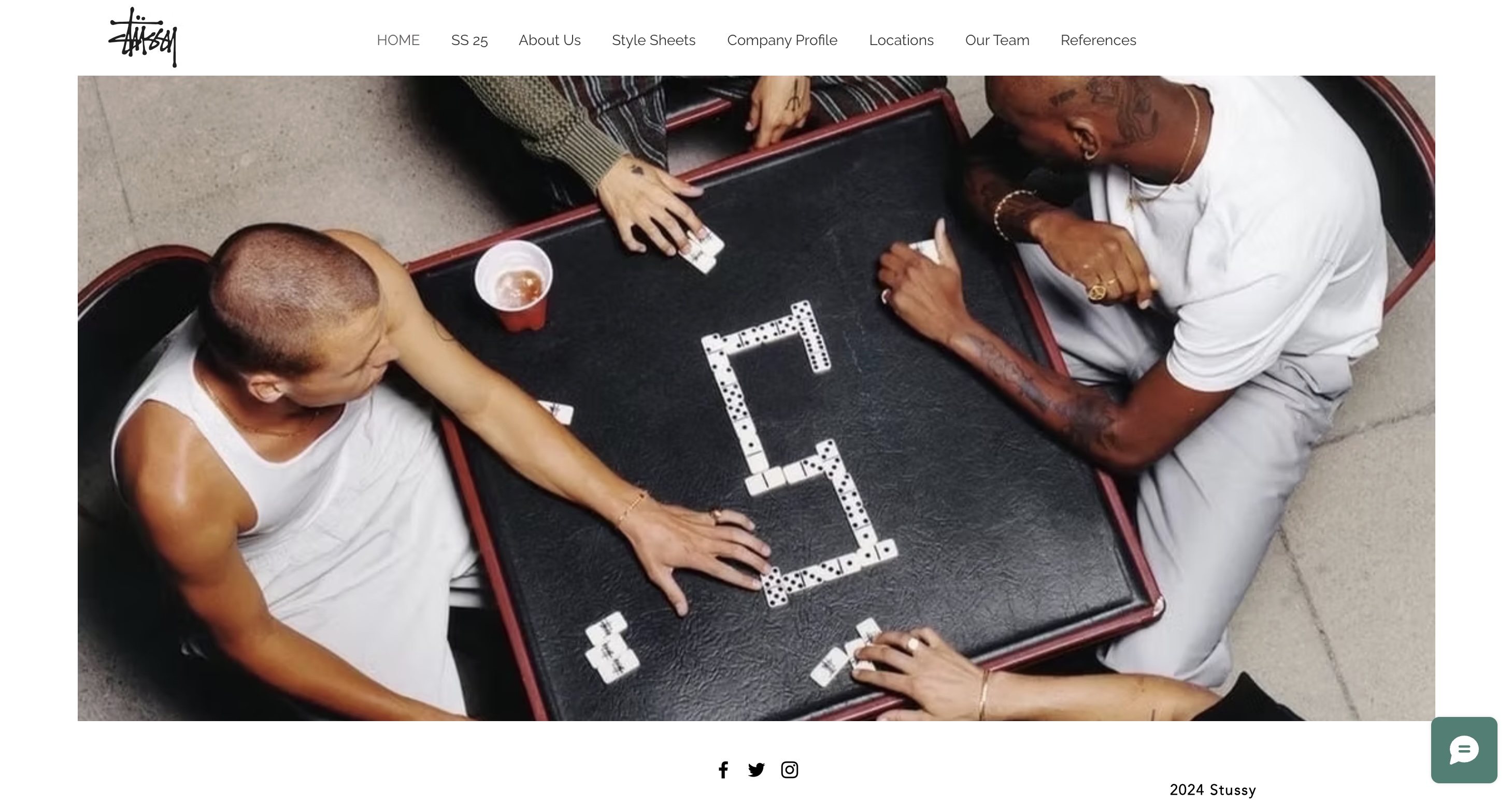 SS 25 Stussy Website